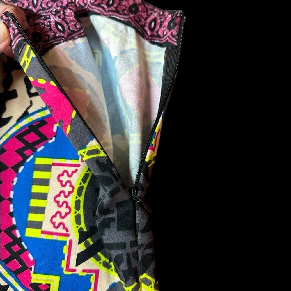 Flying Tomato Multicolor Patterned Ankle Jeans - image 8